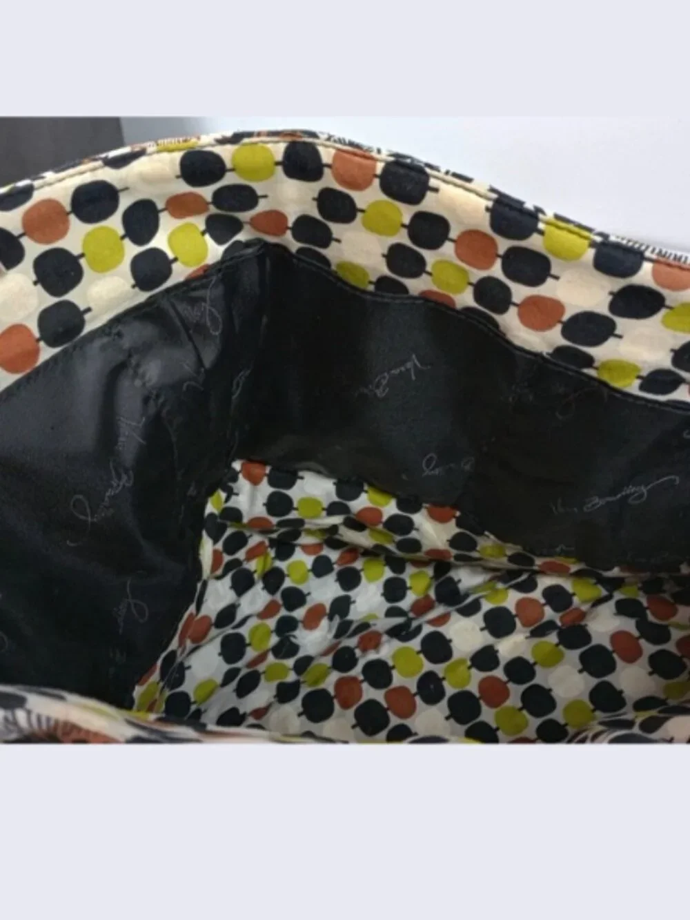 Vera Bradley Crossbody Laptop School Business Bag Cocoa Moss Fall 2013
